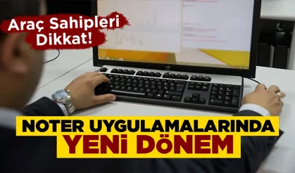 Yeni noterlik düzenlemesi yürürlüğe girdi