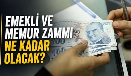 Emekli ve memur zammı için geri sayım başladı