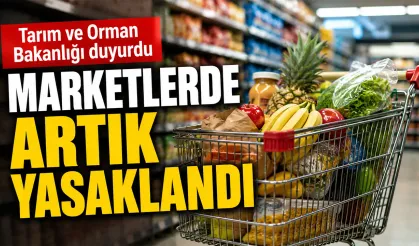 Marketlerde bu ürünlerin düzenlemesi yürürlükte