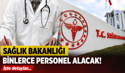 Sağlık Bakanlığı personel alımı başvuruları ne zaman?