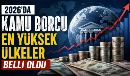 2026’da kamu borcu en yüksek ülkeler belli oldu