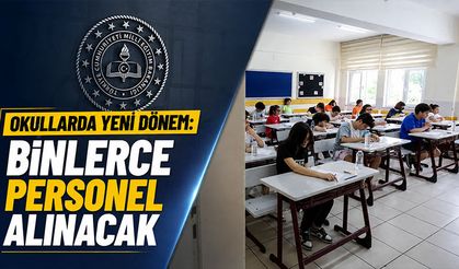 Okullarda yeni güvenlik önlemleri: Binlerce personel işe alınacak