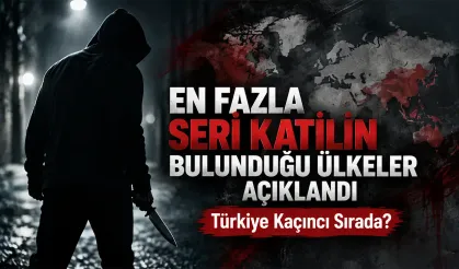 En fazla seri katilin bulunduğu ülkeler açıklandı