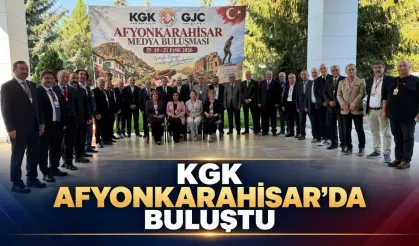 KGK Afyonkarahisar’da toplandı, Kütahya yerini aldı