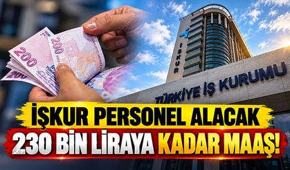 İŞKUR personel alacak: Maaş 230 bin liraya kadar çıkabilecek