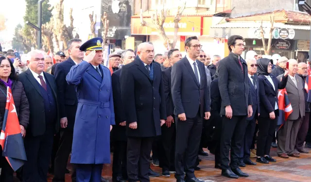 Atatürk, Kütahya Tavşanlı'da saygıyla anıldı