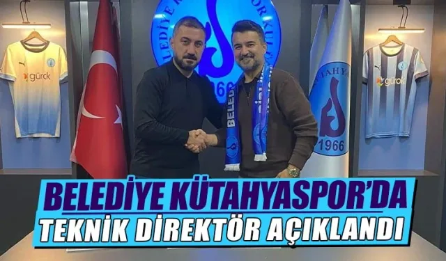 Belediye Kütahyaspor'da yeni teknik direktör belli oldu