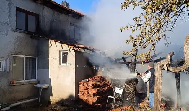 Bilecik'te ev yangını büyük hasara neden oldu