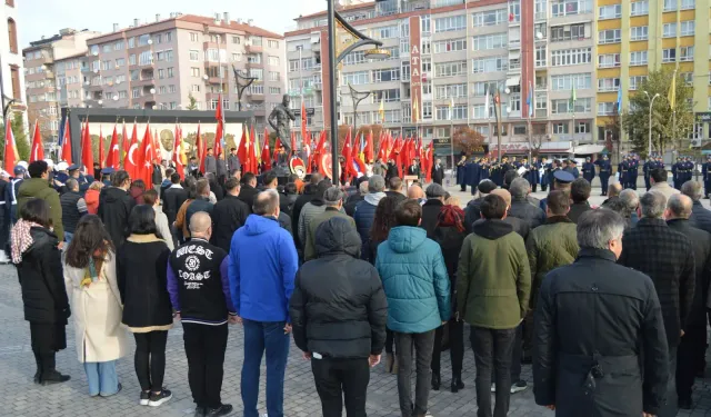 Büyük Önder Atatürk’ün ebediyete intikalinin 86. Yılı Kütahya’da anıldı