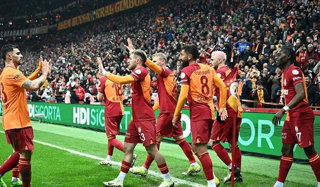 Galatasaray, 13. haftayı lider tamamladı