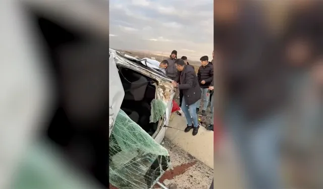 Kilis'te otomobil devrildi, 5 yaralı