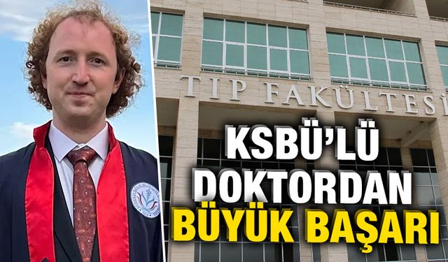 KSBÜ’lü doktor Türkiye 38’incisi oldu