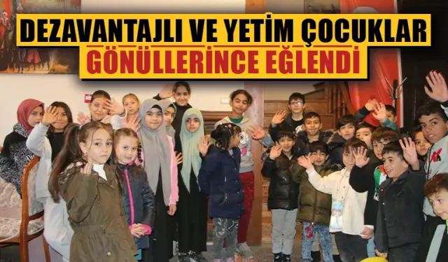 Kütahya’da dezavantajlı ve yetim çocuklar buluştu