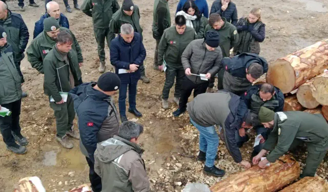 Kütahya’da orman personeli tatbikatta buluştu