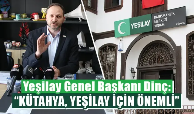 Yeşilay’ın Kütahya’daki çalışmaları anlatıldı