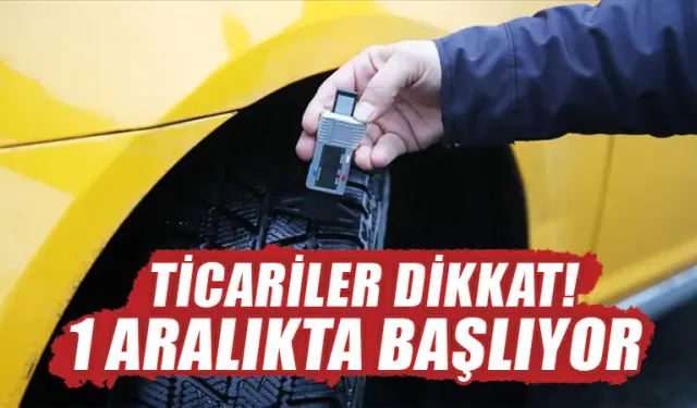 Zorunlu kış lastiği uygulaması 1 Aralık'ta başlıyor!