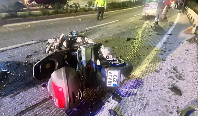 Bodrum’da trafik kazası: motosiklet sürücüsü hayatını kaybetti