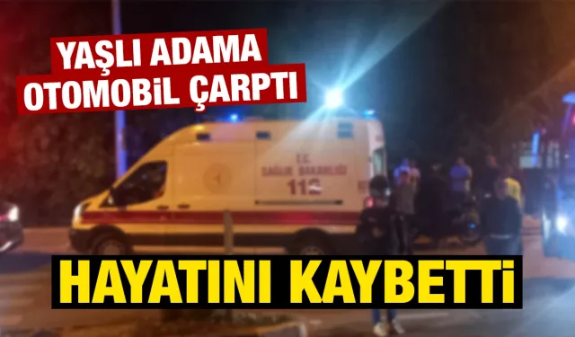 Kütahya’da otomobilin çarptığı yaşlı adam öldü