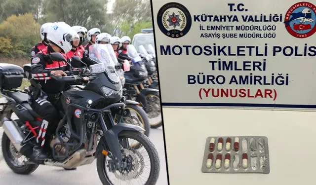 Kütahya’da uyuşturucuyu attı ama Yunus Timleri fark etti