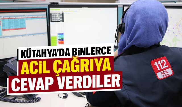 Kütahya'nın bu yıl aldığı çağrı sayısı belli oldu