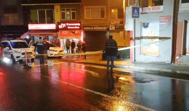 Sarıyer'de silahlı kavga, 1 yaralı