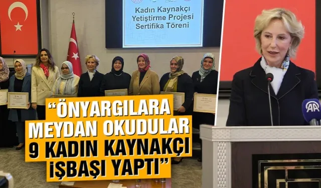 Argat: Kütahya’da kadın kaynakçılar işinin başında