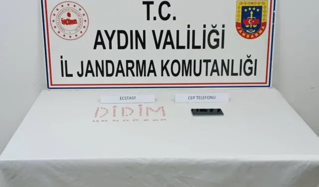 Aydın'da uyuşturucu hapla yakalanan 2 şüpheli tutuklandı