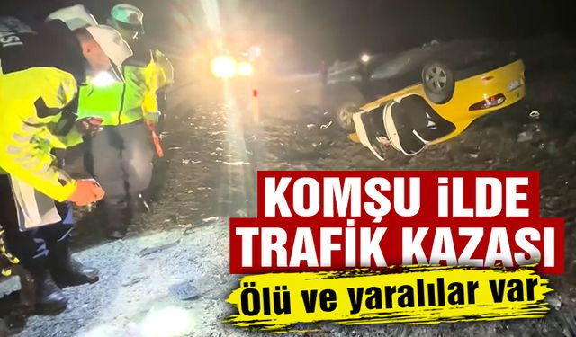 Eskişehir'de iki otomobil çarpıştı: 1 ölü, 5 yaralı