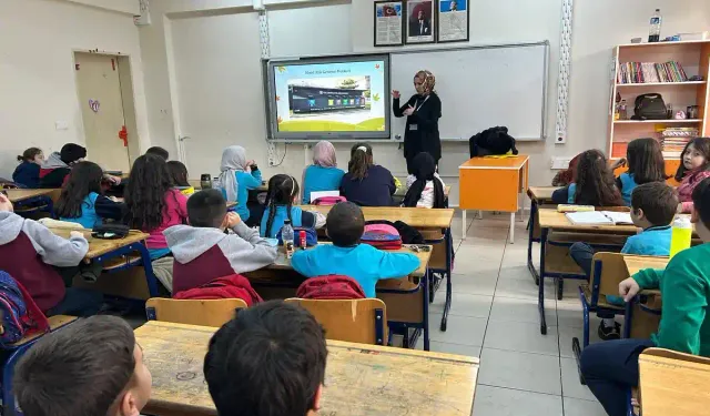 Kütahya’da ilkokul öğrencilerine sıfır atık eğitimi