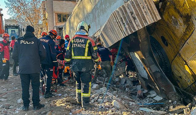 Uşak'ta iş makinesi operatörünün ölümüyle ilgili 2 kişi tutuklandı