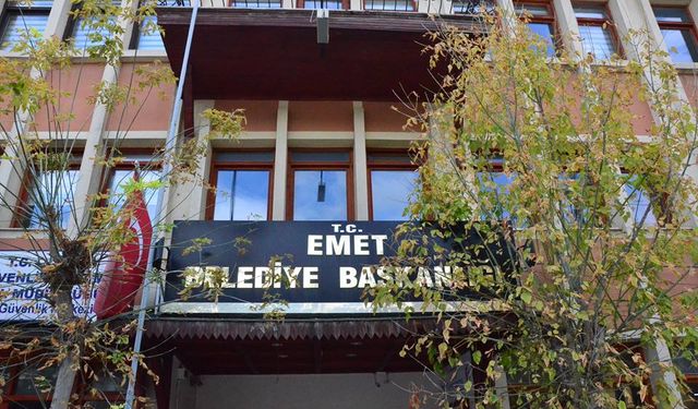 Emet Belediyesi 4 taşınmazı kiraya verecek