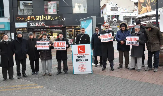 SP Kütahya’dan Gazze için ABD-İsrail işbirliğine tepki
