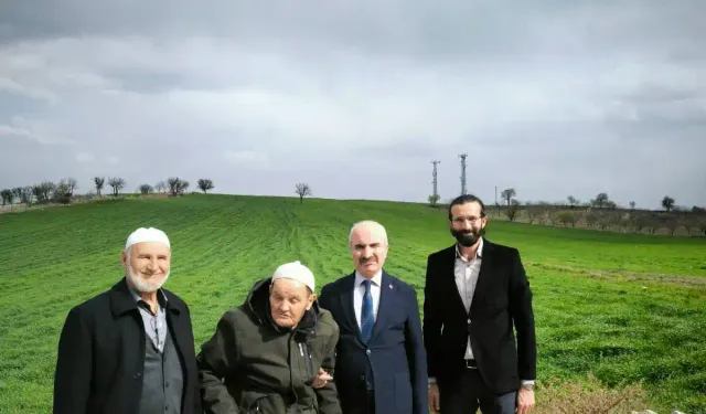 Kütahya Gediz’de arazilerini TDV’ye bağışladılar