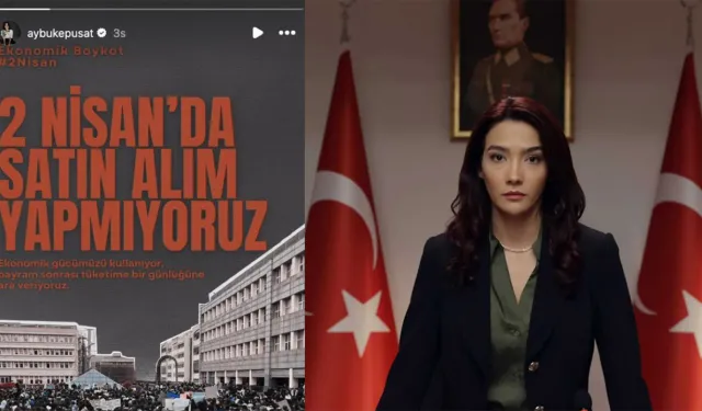 Aybüke Pusat, tepkiler sonrası 'Teşkilat' dizisinden çıkartıldı