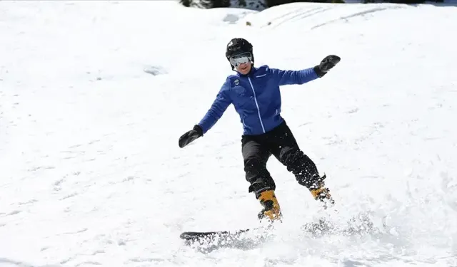 Küçük yaşta başladı, Snowboardda Türkiye şampiyonu oldu