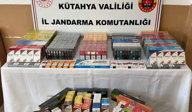 Kütahya’da jandarma kaçakçılara göz açtırmıyor