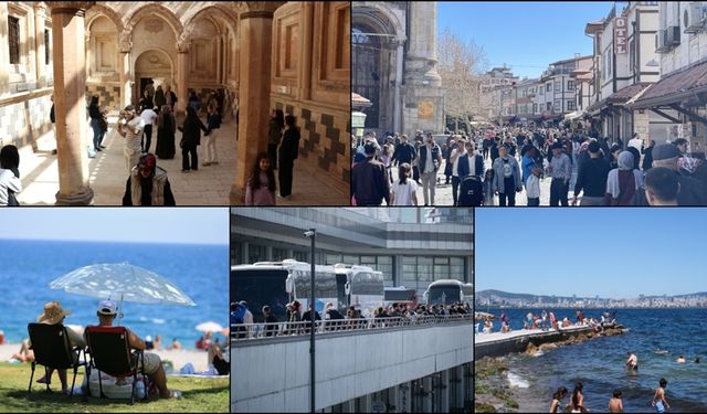 Yerli turistler 2024'te yurt içi seyahate 419,3 milyar lira harcadı