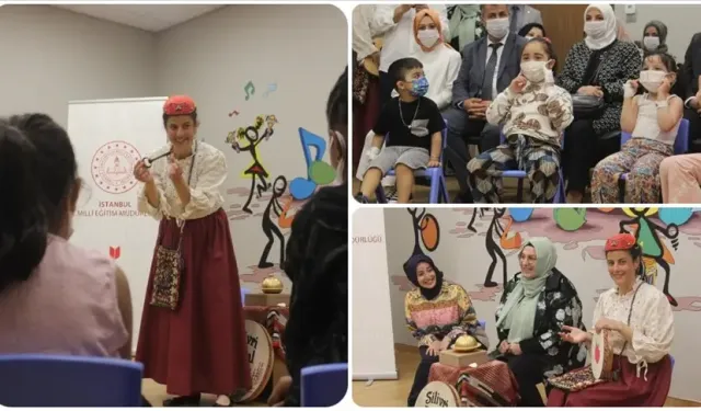 Hastanede uzun süre tedavi gören çocuklara masal ve eğitim desteği