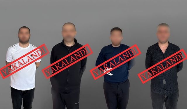 Kırmızı bültenle aranan 4 şüpheli Gürcistan’da yakalandı ve Türkiye’ye getirildi
