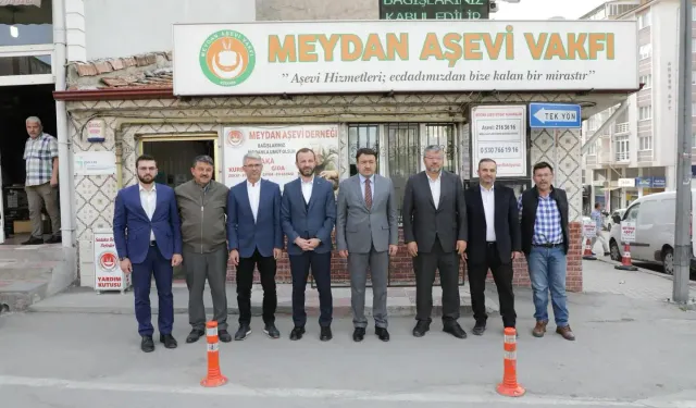 Kütahya Valisi Işın’dan Meydan Aşevi’ne ziyaret
