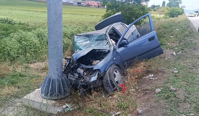 Afyonkarahisar’da feci kaza: 1 ölü