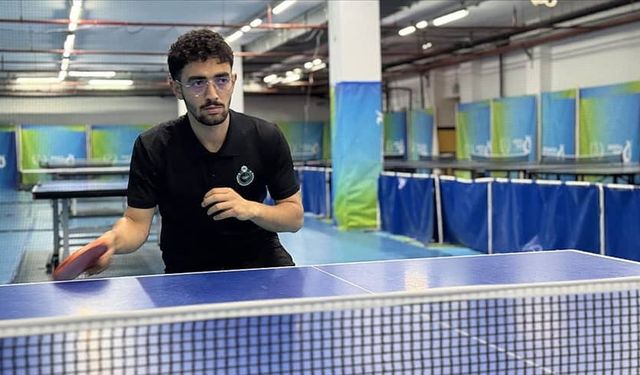 Babasının hayali için Deaflympics'e hazırlanıyor