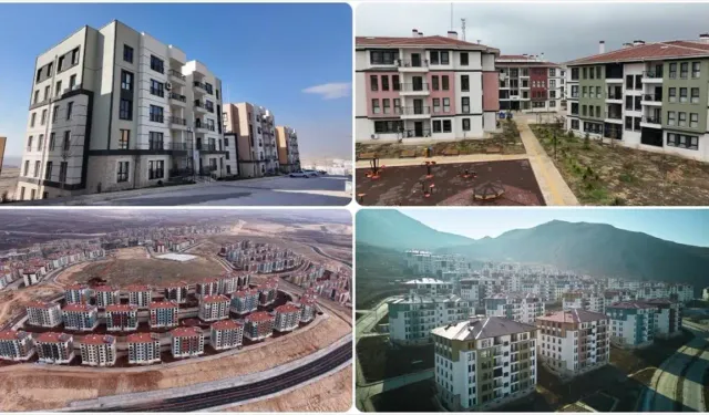 Deprem konutlarında teslimatlar hızlandı, 452 bin hedefleniyor
