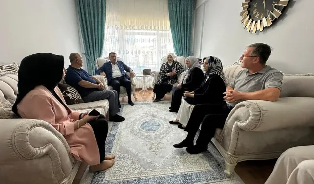 Kütahya Valisi Işın, şehit ailelerini unutmadı