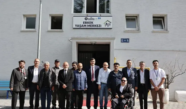 Kütahya’da Erkek Yaşam Merkezi’nde bayram buluşması