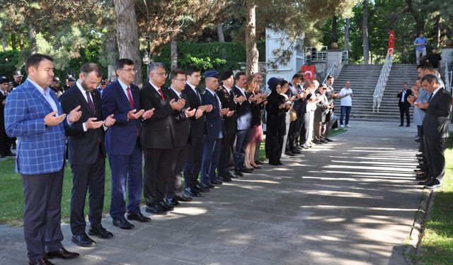 Kütahya'da şehitler ve aileleri unutulmadı