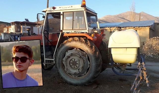 Kütahya'da traktör ile tarım aleti arasına sıkışan genç öldü
