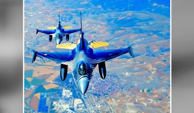 SOLOTÜRK, Polonya’daki gösteriye havada yakıt ikmaliyle ulaştı