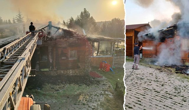 Kütahya Altıntaş’ta restoran yangını