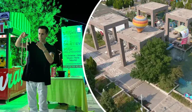 Kütahya Kent Park’ta eğlence sihirbaz gösterisi ile taçlandı